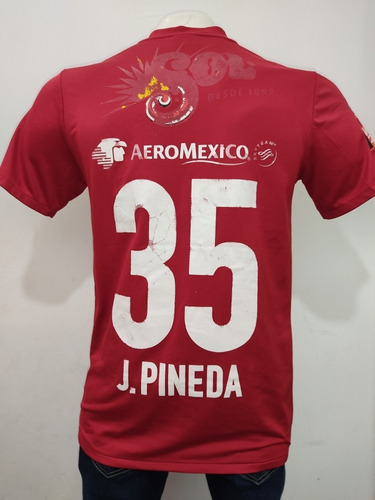 Jersey Veracruz Ascenso 2011 2012 Match Worn José Pineda 35