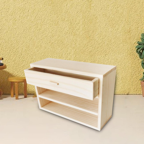 Aa Gabinete En Miniatura For Casa De Muñecas, Suministros De