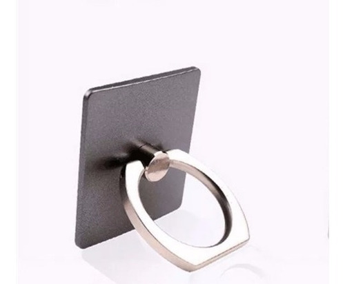 Imagen 4 de 8 de Anillo Metal Y Soporte Gps Celulares Tablet Negro