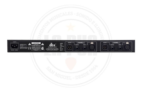 Ecualizador Gráfico Dbx 215s De Doble Canal De 15 Bandas
