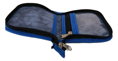 Neceser Intimo Para Toallitas Y Comprimidos Virtuosa Del Rey Azul Marino Lisa