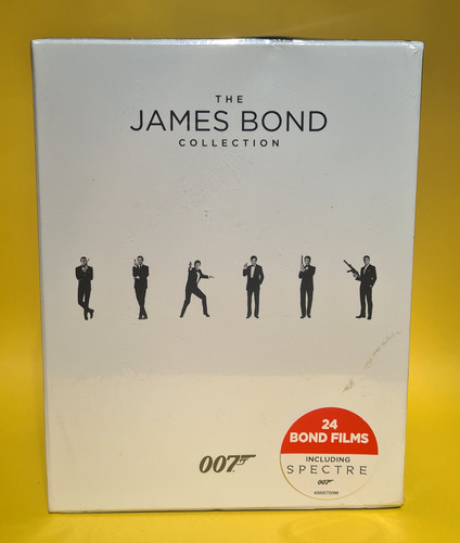 The James Bond 007 Collection Boxset 24 Peliculas Blu-ray