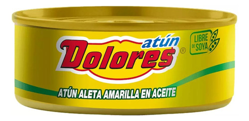 Atún Dolores En Aceite Lata 133 Gr