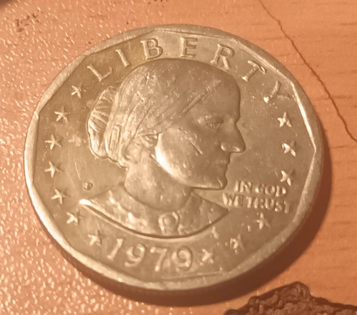 Moneda 1. Dollar Gema Susan B. Anthony Año 1979