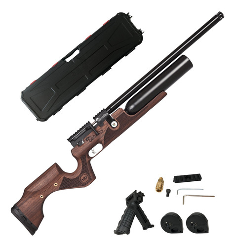 Rifle Pcp Kral Big Horn 9 Mm Multi Shot Potencia Extrema