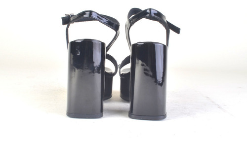 Imagen 6 de 6 de Zapatos Sandalias De Charol De Mujer - Rusha - Ferraro