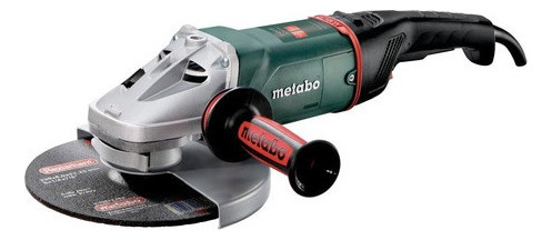 Amoladora Angular Metabo 9  W 24-230 Mvt 230 Mm 2400w Verde Oscuro 50