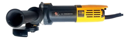 Esmerilhadeira angular SA Tools SA9523 de 50 Hz/60 Hz amarelo 750 W 110 V + acessório
