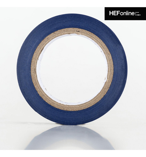 Cinta Pvc Aisladora Autoextinguible 10mts X 19mm Color Azul