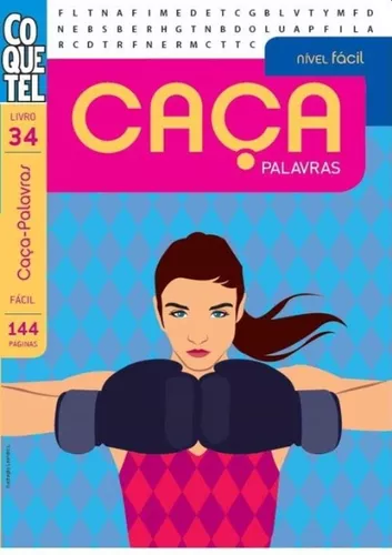 Caça Palavras - Nível Fácil - Livro 23 - Coquetel - 9788579027574 em  Promoção é no Buscapé