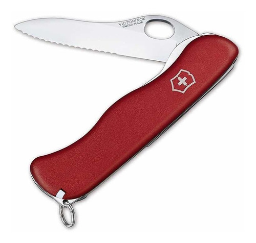 Victorinox Navaja Sentinel Clip, Roja, 111 Mm Color Roja