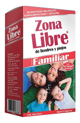 Zona Libre Familiar X 1 Estuche. Directo De Fábrica.