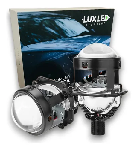 Proyectores Universal Led Lupa Optica 2,5 Pulgadas Alta/baja