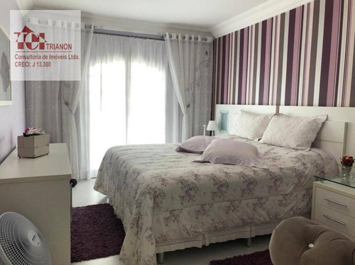 Imagem 12 de 30 de Sobrado Com 4 Dormitórios À Venda, 204 M² Por R$ 852.000,00 - Parque Novo Oratório - Santo André/sp - So0636