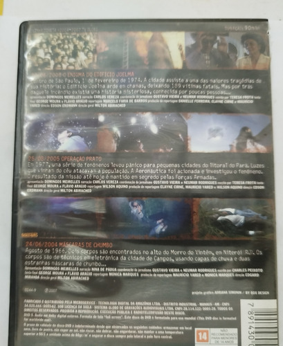 Dvd A Maldição Do Edifício Joelma E Outras Histórias Misteri (Usado)