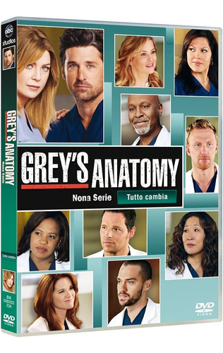 Greys Anatomy Temporada 9 Dvd Original Nueva Sellada