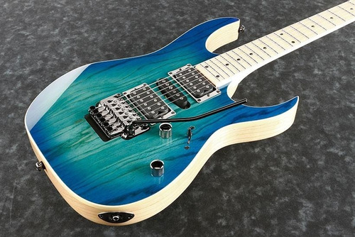 Guitarra eléctrica Ibanez RG Standard RG370AHMZ de fresno blue moon burst gloss con diapasón de arce