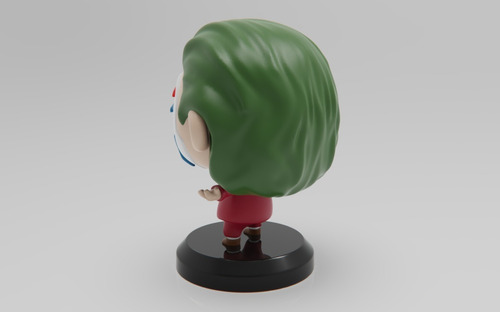 Imagen 5 de 5 de Muñeco Joker Guason Phoenix Figura Para Pintar Plakit