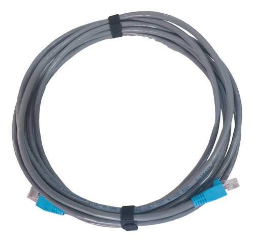 Cable De Red Gris Ethernet Utp Cat6 5 Mts