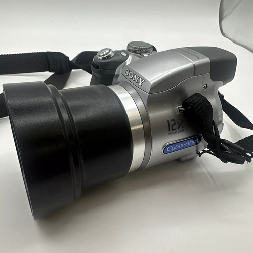 Sony Camera Silver Cyber Shot Super Steady Shot Dig. Dsc-h2 (Reacondicionado)