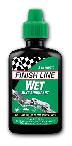 Imagen 1 de 4 de Lubricante Húmedo Finish Line 60 Ml - Urquiza Bikes