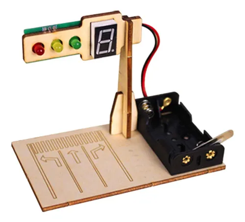 Semáforo Juguete Educativo De 125 Cm Con Luces, Sonidos Y Modos Manual/Auto – Ideal Para Enseñar Seguridad Vial A Niños +3 Años