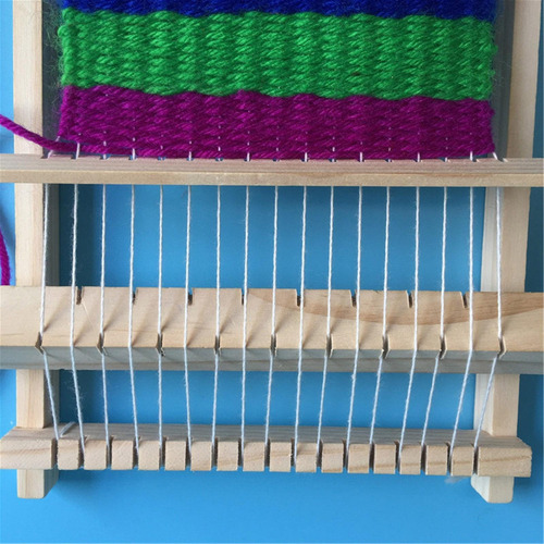 Qy Kit De Tear De Madeira Diy Tricotado À Mão Para Fio