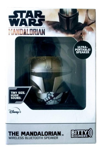 Bitty Boomers The Mandalorian Mini Alto-falante Bluetooth Cor Cinza