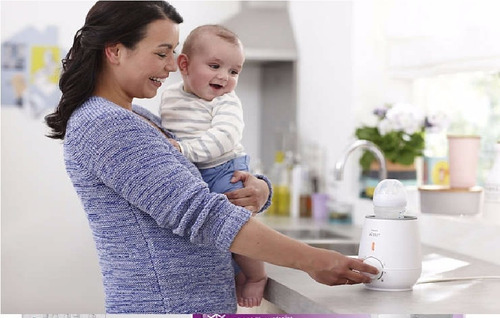 Imagen 7 de 9 de Calienta Mamaderas Y Papilla Rápido Philips Avent Scf355/00