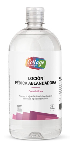 Locion Pedica Queatolitica Ablandador Collage 1000ml