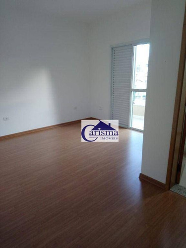 Imagem 3 de 12 de Apartamento Com 3 Dormitórios, Sendo 1 Suíte, À Venda, 82 M² Por R$ - Campestre - Santo André/sp - Ap4508