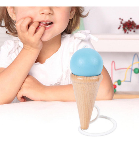 2 Juguetes Para De Equilibrio, Taza Y Pelota De Madera,