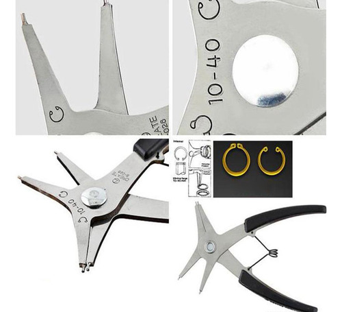 Kit De Alicates Para Quitar Anillos De Resorte Y Herramienta