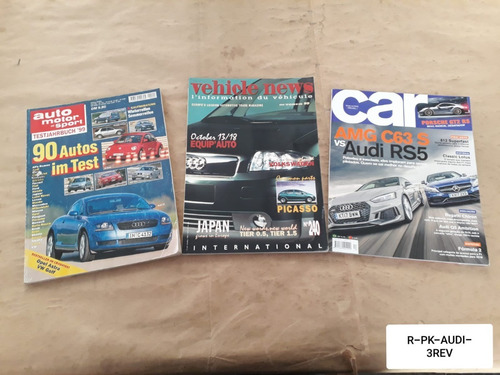 Pack Revista Audi Tt /rs5 | 3 Unid.