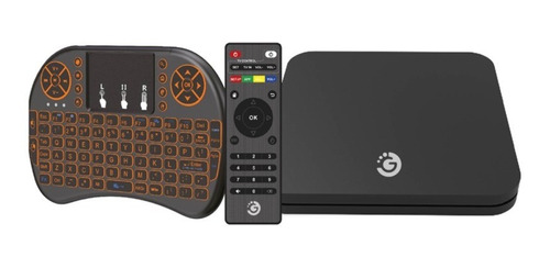 Tv Box Con Teclado 4k 16gb 2gb Ram Android 10 Hdr