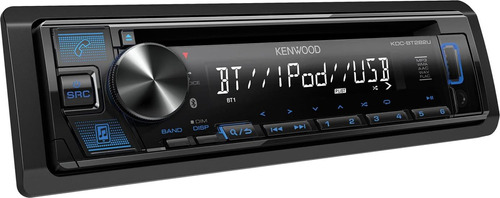 Kenwood Kdc-bt282u Cd Car Stereo - Din Único, Audio Bluetoot