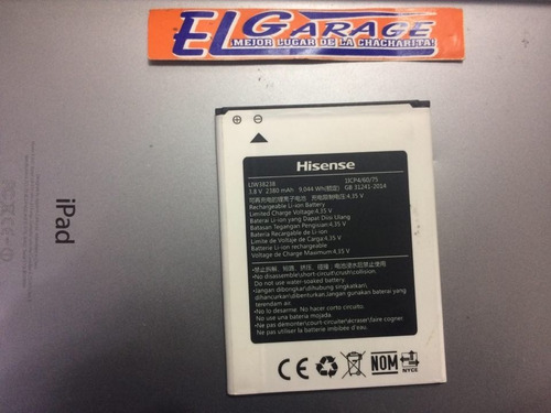 Bateria Hisense Liw38238 Original (Reacondicionado)