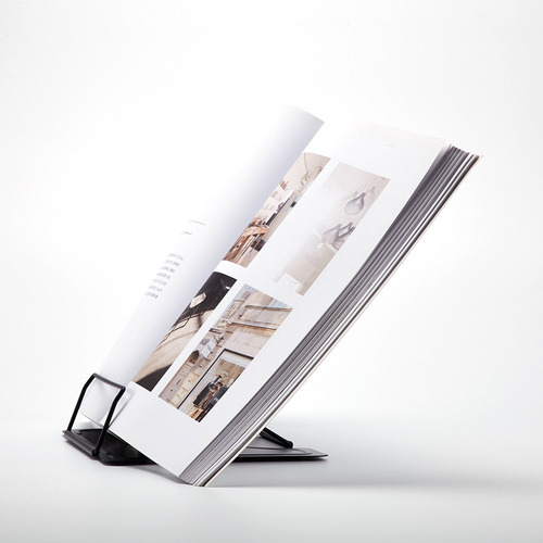 Imagen 8 de 9 de Soporte De Metal Portátil Ajustable Para Libro, 5 Ángulos