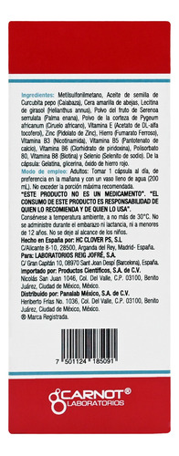Complidermol 5 Alfa Plus 60 Cápsulas Anticaída
