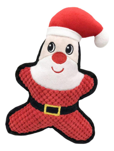 Juguete Chirriante Navideño Para Perros, Papá Noel