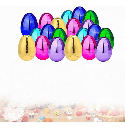 Qipai 20 Piezas De Huevos De Pascua Decoración De Pascua