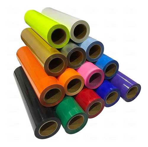 Imagen 2 de 9 de Vinilo Termotransferible Textil Coreano Moritzu 1x0.50mts.