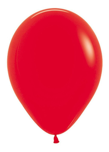 Balão Látex Fashion R16 25 Unid Balloons Cor Vermelho