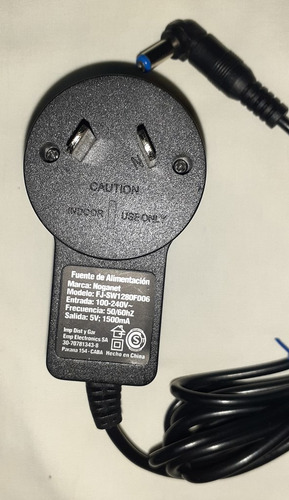 Fuente De Alimentacion Conmutada 5 Volts Dc 1,5 Amper