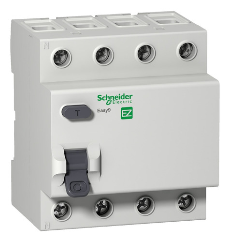 Interruptor Diferencial Disyuntor Schneider Easy9 4x25a 30ma