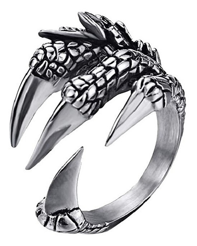 Garra De Dragón Anillo Ajustable Amuleto Protector Feng Shui