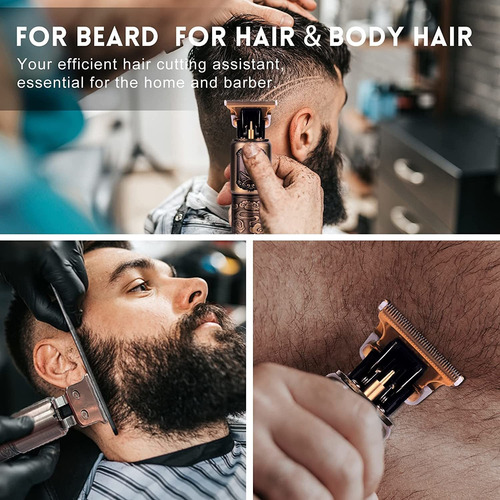 Aparador De Cabelo Para Homens Cordless Zero Gapped Trimmer