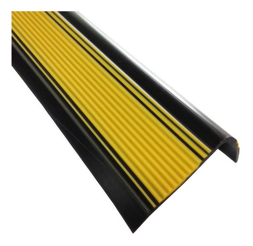 Imagen 2 de 3 de Nariz De Grada Seguridad Escalera Pvc 50x25mm 3mts Dvp