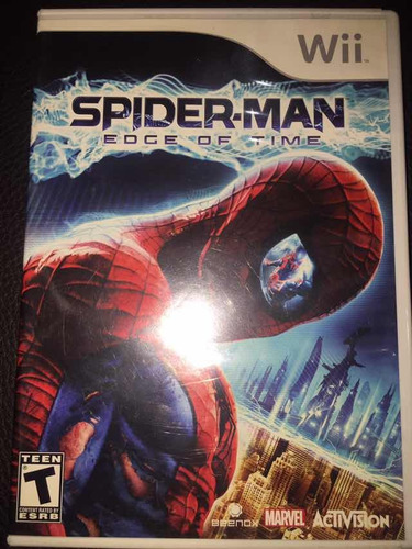 Videojuego Spiderman Edge Of Time Para Wii