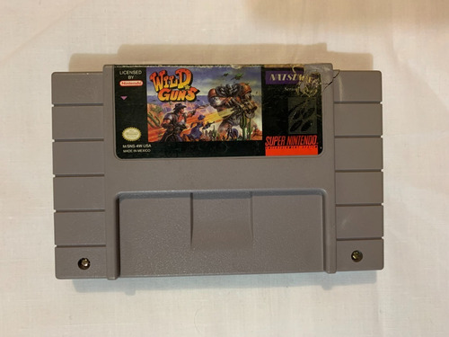 Wild Guns Para Super Nintendo Snes (Usado)